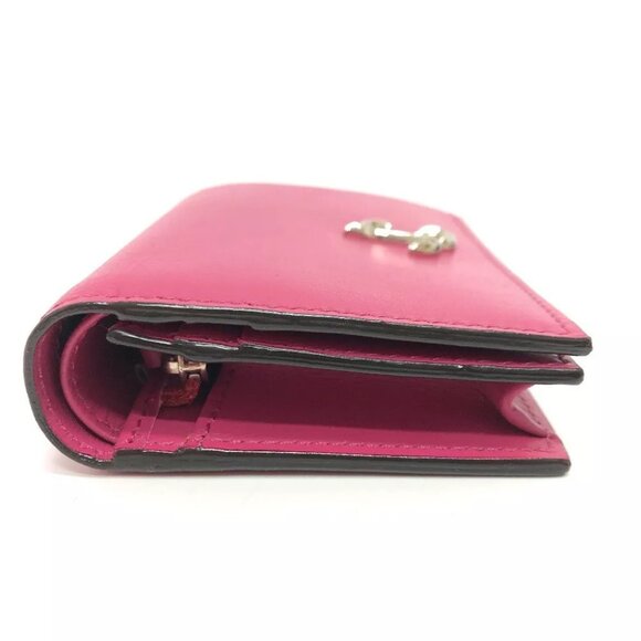 JIMMY CHOO 112274 HANNE JC Logo Bi-fold Wallet Folded wallet - Picture 7 of 16